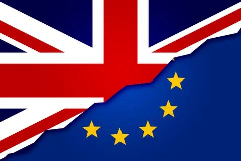 Brexit EU 스톡 일러스트