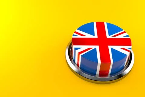 Brexit push button Stock Illustration