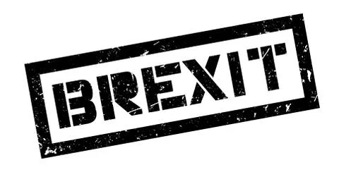 BREXIT rubber stamp Stock Illustration