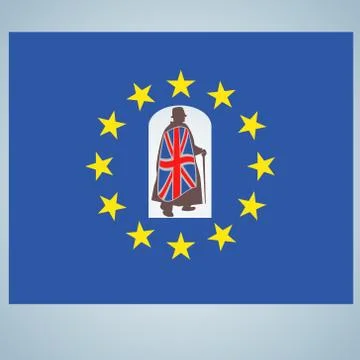 Brexit vector concept Stock Illustration