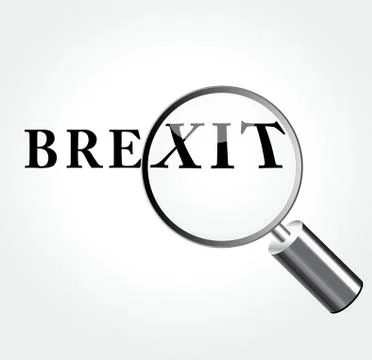 Brexit word Stock Illustration