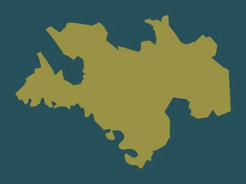 Briceni, Moldova. Solid color shape Illustrazione stock