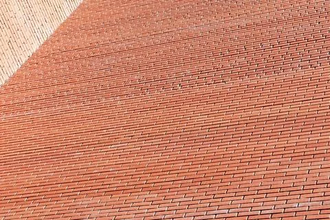 Brick abstract background wall vertical general plan 스톡 사진