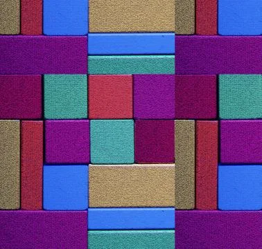 Brick abstract design Stock Illustration