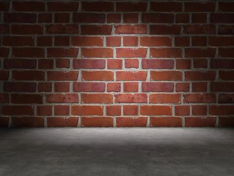 Brick and concrete Stock Illustration