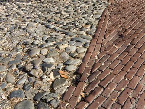 Brick and stone Stock Photos