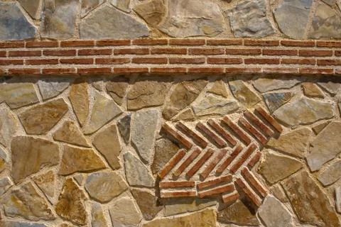 Brick And Stone Wall Stock Photos