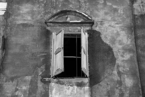Brick and window Stock Photos
