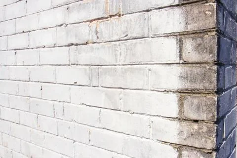 Brick background gray texture Stock Photos