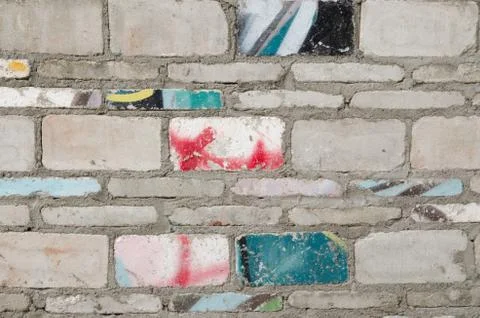 Brick background Stock Photos