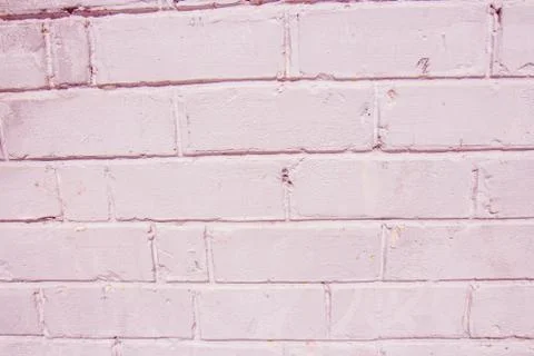Brick background pink texture Stock Photos