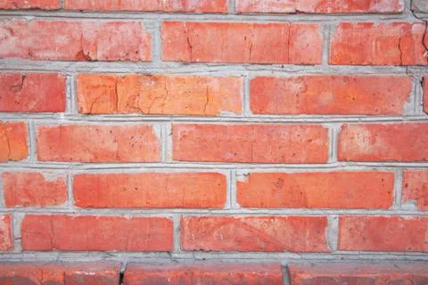 Brick background red texture Stock Photos