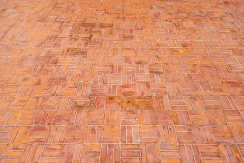 Brick block of floor Stock Photos