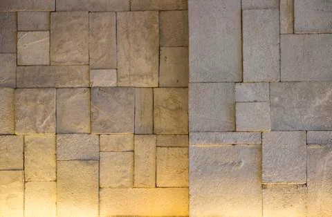 Brick block pattern background abstract Stock Photos