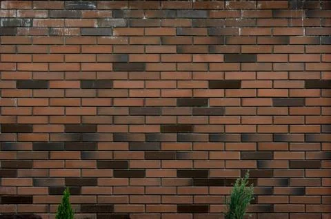 Brick brown wall 写真素材