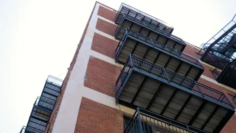 Brick Building Stock Footage 279422904