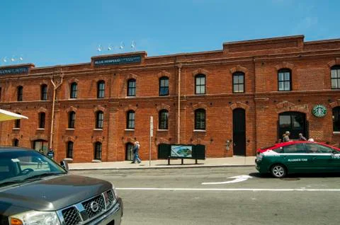 Brick Building Stockfoto's