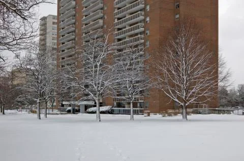 Brick building Stock Photos