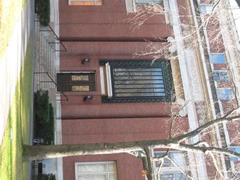 Brick building Foto stock