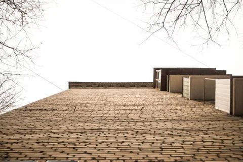 A brick building Stock Photos