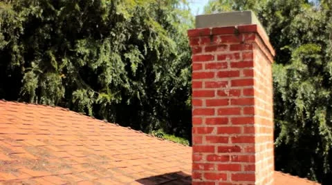 Brick Chimney 스톡 동영상 11024486