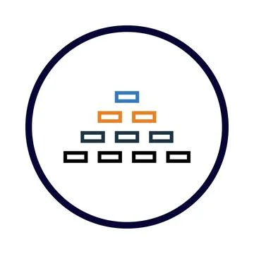 Brick, construction, brick wall, brick wall construction icon Stock Illustration