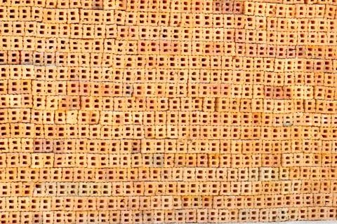 Brick construction Stock Photos