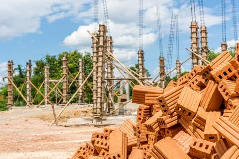 A Brick Construction used for build Stock-Fotos