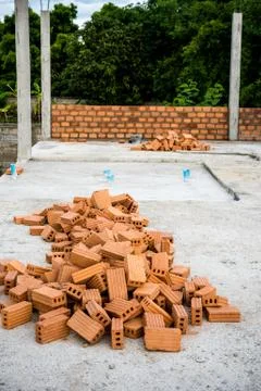 A Brick Construction used for build Stock-Fotos