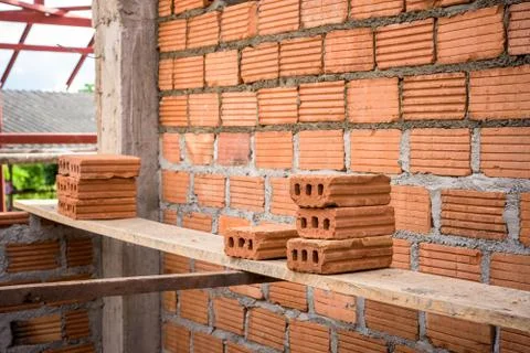 A Brick Construction used for build Stock-Fotos
