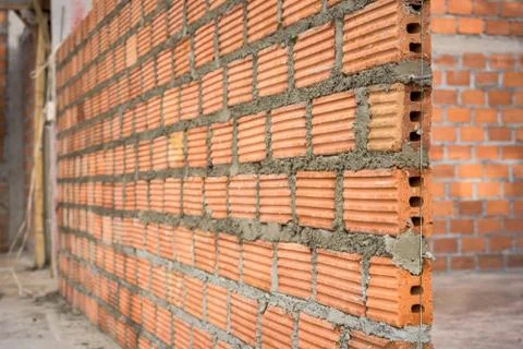 A Brick Construction used for build Stockfoto's