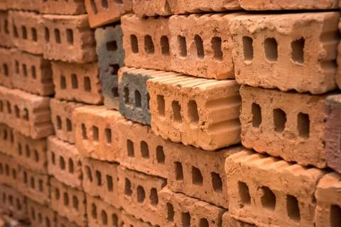 A Brick Construction used for build Stock Photos