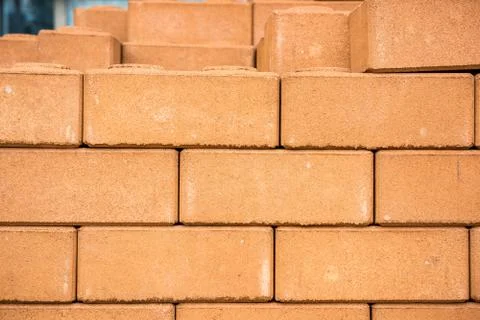 A Brick Construction used for build Stock Photos