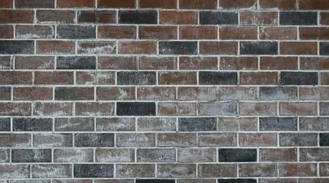 Brick dark background texture banner Stock Photos