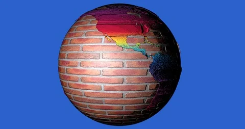 Brick earth Stock Footage 100216670