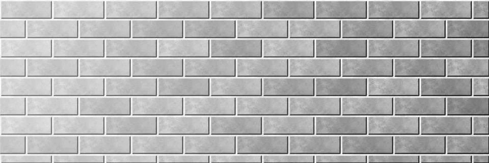 Brick flat wall. smooth brickwork. brick texture Stock Illustration