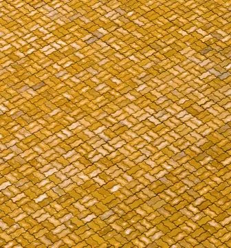 Brick floor pattern Stock Photos