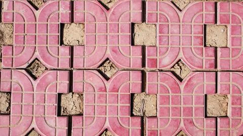 Brick floor Stock Photos