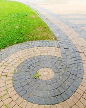 Brick floor Stock Photos