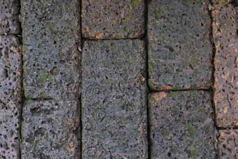 Brick floor Stock Photos