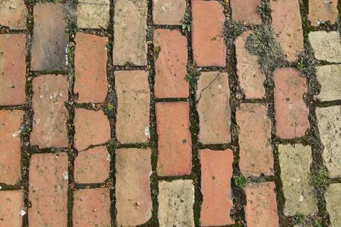Brick floor Stock Photos