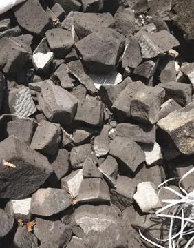 Brick foam for insulation Stock Photos