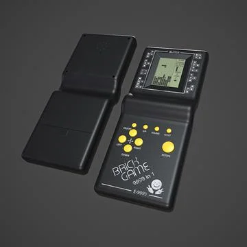 Brick Game E-9990 3D Model