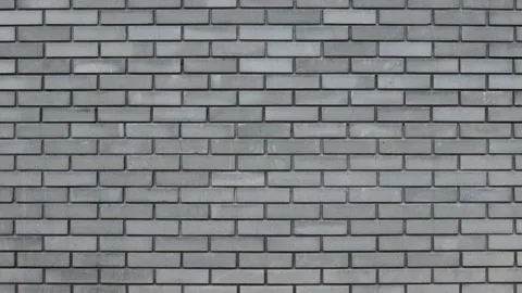 Brick gray wall. Wall texture. Architecture, renovation and construction Stock Footage 169576748