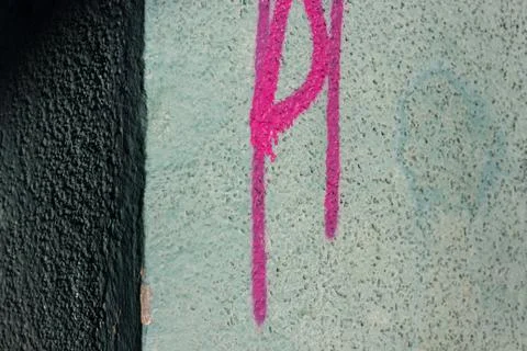 Brick grungy wall texture. Urban city background Stock Photos