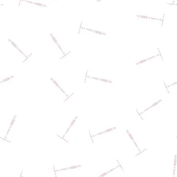 Brick hammer tool glyph seamless pattern Stock Illustration