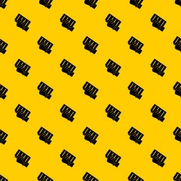 Brick in a hand pattern Stock Illustration