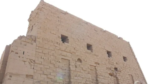 Brick High Wall Stock Footage 129229000