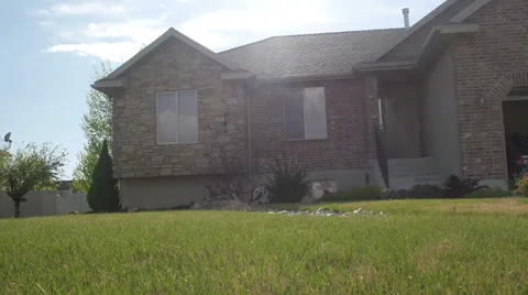 Brick home 3 库存影片 28666241