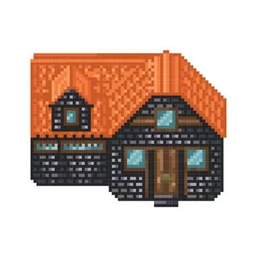 Brick house Ilustración de archivo